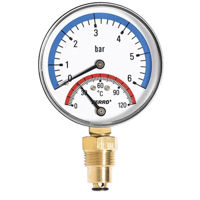 Аксессуар для систем отопления Ferro Termomanometru 80mm 1/2 vertical