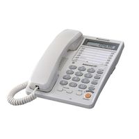 Телефон проводной Panasonic KX-TS2368RUW