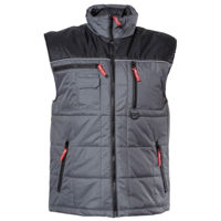 Спецодежда Lahti Pro 7502902 LPBO1M vestă căptuşită, poliester, 145g/m2, negru- sur, M-164-170