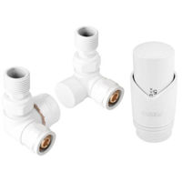 Аксессуар для систем отопления Ferro ZTO30WH + cap termo, robinet cal axiali 16x2 tur+retur