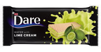 Dare Napolitană cu crema de lămâie verde (72%) 66g