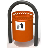 Accesoriu pentru teren de joacă Copfer PTP053 Cos de gunoi (se betonează in pământ)