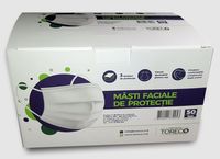 Одноразовая защитная маска для лица, 50шт, TORECO