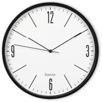 Часы Hama 186445 Elegante Wall Clock, Diameter 30 cm, Quiet, black