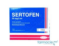 Sertofen sol.inj/conc. sol. perfuz.50 mg/2 ml  2 ml N5