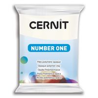 Полимерная глина CERNIT N1 56г, белый