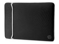 HP 15.6 Chroma Neoprene Reversible Sleeve (Black/Silver)