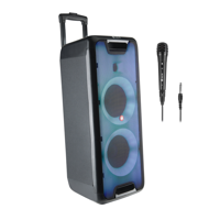 WILD RAVE 1 PORTABLE BT SPEAKER-TWS-200W 12V/3,6A BAT-USB-AUX IN