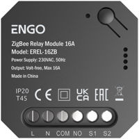 Выключатель электрический ENGO Controls EREL-16ZB, ZigBee, 16A, NO-COM