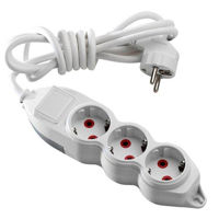 Удлинитель электрический Mono Electric 3п 2м белый Orion