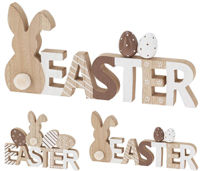 Декор Promstore 54832 Easter 29x13cm/24x17cm, din lemn