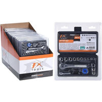 Set de unelte de mână Promstore 44642 Набор инструментов с трещоткой Fx 16ед