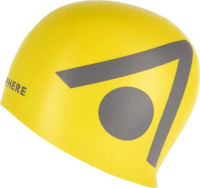 Аксессуар для плавания AquaLung Шапочка силиконовая для бассейна TRI CAP Bright Yellow/Grey