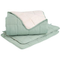 Комплект подушек и одеял Promstore 54950 Othello Egeo Life 220x240cm + 2 fete de perna, verde, 792gr