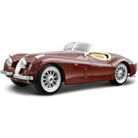 Машина Bburago 18-25061 KIT 1:24-Jaguar XK 120 roadster dark red