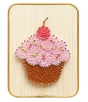 Набор для творчества miscellaneous DHBC28010 Set String Art 15x20 Cupcake