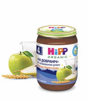 Пюре HIPP Good Night манный десерт яблоко-груша с молоком (4+ мес) 190 г