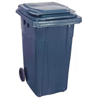 Coș de gunoi Hydro S Tomberon cu roti si capac 240 L antracit 8001200