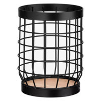 Посуда прочая Ardesto AR0925B Midori 12х12х15.5см, металл, дерево, черный