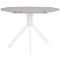 Стол Nowystyl Masa plianta Argon alb/beton