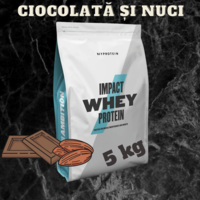 Proteina din Zer - Impact Whey Protein - Ciocolată și Nuci - 5 KG