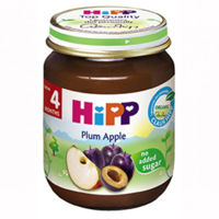 Hipp пюре яблоки и сливы 4+ мес. 125г