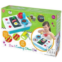 Игрушечная кухня и посуда PlayGo 3605 набор плита