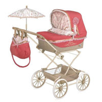Кукла DeCuevas 82033 коляска для кукол REBORN с зонтиком и аксессуарами Martina 2020 - 90 cm