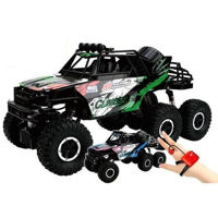 Радиоуправляемая игрушка Promstore 44022 Джип Rock Climber 1:10 Р/У с часами-контролером, серый