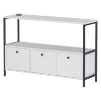 Офисный стеллаж Nex Home Комод, 122x36x80 см, Белый (29-03-01)