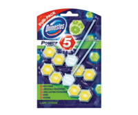 Odorezant toaletă Domestos Power 5 Lime, 2 buc. x 55 gr.