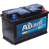 Автомобильный аккумулятор Atlant batteries 6CT 75 Ah R+ Atlant Black