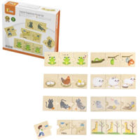 Puzzle Viga 44751 Puzzle logic Acțiunile animalelor 24elem