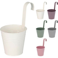 Цветочный горшок ProGarden 55365 Подвесной горшок Металлическое ведро D13.5см, H26см