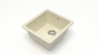Матовые кухонные мойки из литьевого мрамора  (беж.) F027Q2