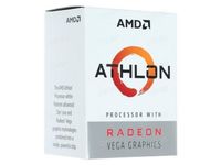 APU AMD Athlon 200GE (3.2GHz, 2C/4T, L2 1MB, L3 4MB, 14nm, Vega 3 Graphics, 35W), Socket AM4, Box