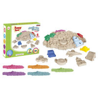 Pilsan nisip kinetic cu accesorii, 500gr