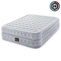 Intex 64490 Saltea Velure 152x203x51cm cu pompa incorporata