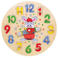 Головоломка Viga 56171 Puzzle din lemn Ceas