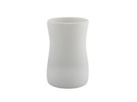 Pahar pentru periute de dinti MSV Palma alb, din ceramică