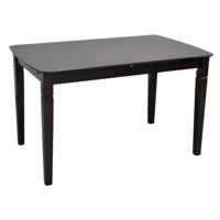 Стол Evelin di Costacurta HV27V Chocolate 1700(2100)x800x760, раскладной