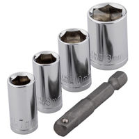 Набор головок, бит, насадок Wolfcraft 2413000 Set de chei tubulare 5piese