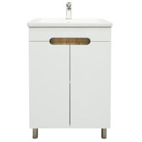 Dulap pentru lavoar Bayro Etna Duo под умыв. Argo 500 белый мат