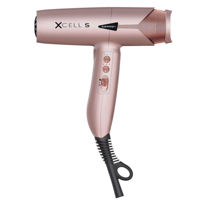 Фен Gamma Plus Xcell S negru/roz