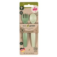 cumpără NIP Eat Green Set tacimuri verde (9+ luni) în Chișinău