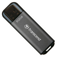 512GB USB3.1 Flash Drive Transcend "JetFlash 920", Space Gray, Cap, High Speed TLC (R/W:420/400MB/s)