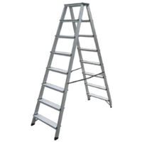 Лестница Lider-Tech AD0407A Scara dubla aluminum, 2x7 trepte, H=1.58m, sarcina max.150kg