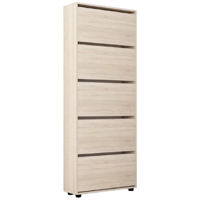 Полка для обуви Mobildor-Lux Leo 100x27x203H cm Sonoma