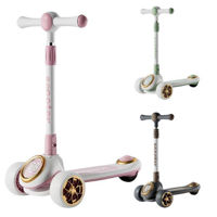 Самокат miscellaneous BW618 Scooter cu 3 roți, lumini și muzică (3 culori)