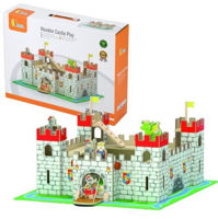 Игрушка Viga 50310 Setul de joacă din lemn Castelul fermecat